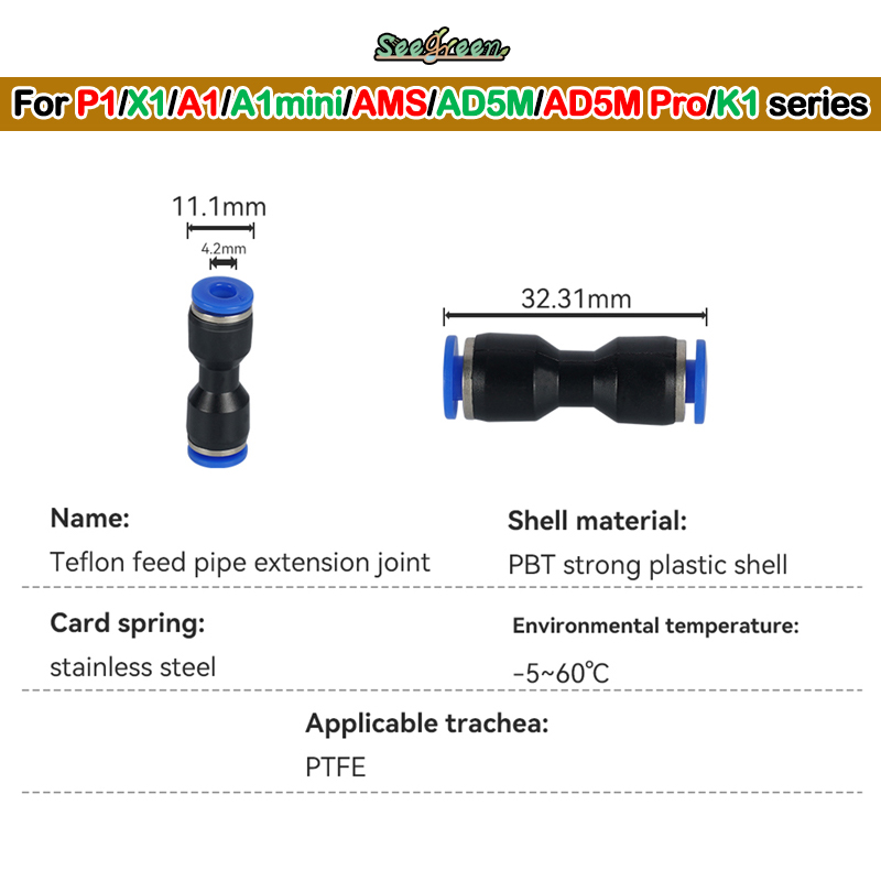 1/2/3pcs 3D Printer PTFE Pneum - Ptfe Tape Thread review and price