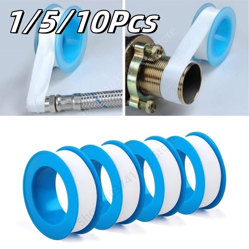 1/5/10Pcs PTFE Water Pipe Tape - Ptfe Tape Thread review and price