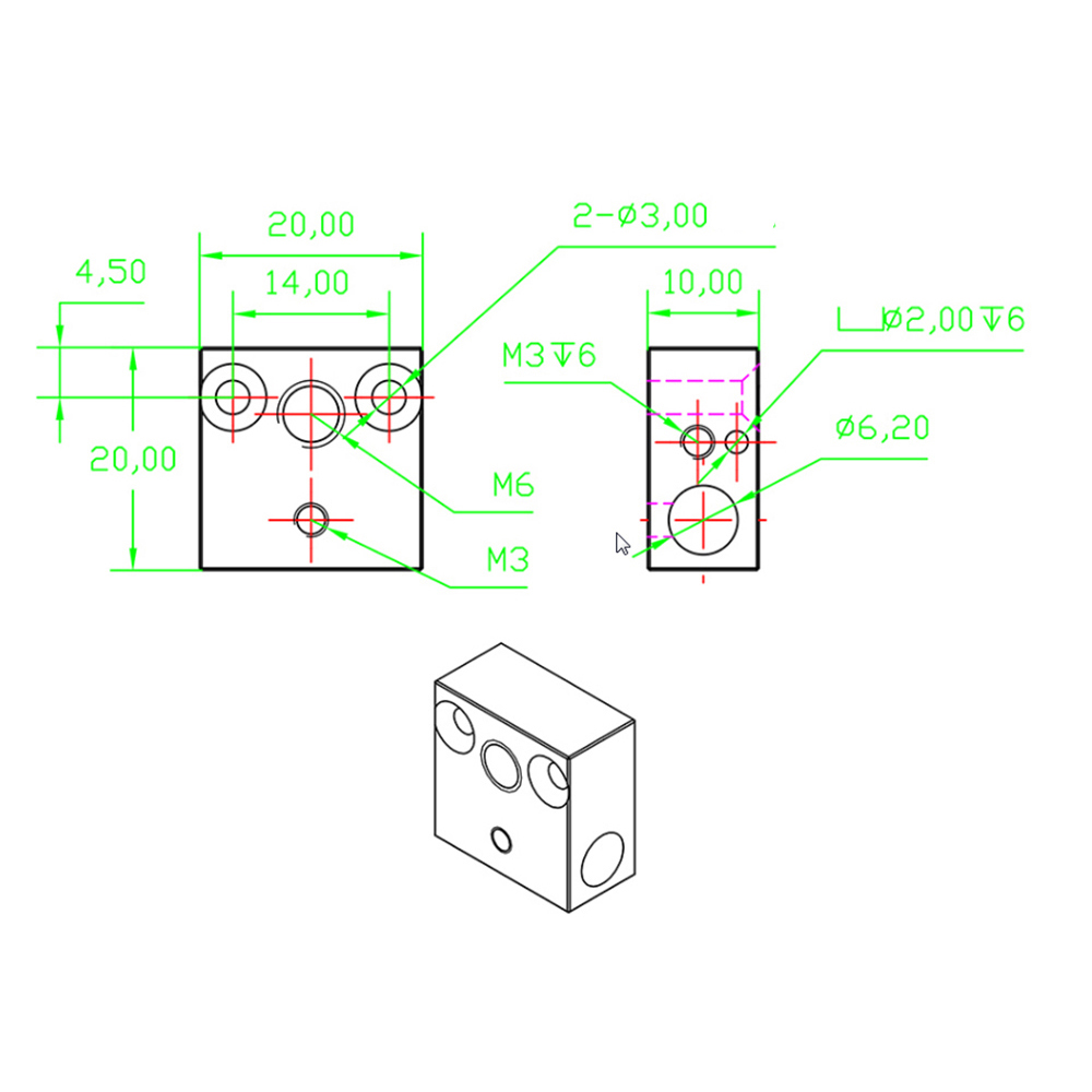 High Quality CR10 Heated Block - Creality Printer K1 review and price