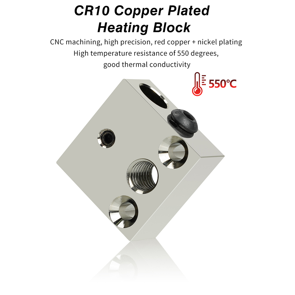 High Quality CR10 Heated Block - Creality Printer K1 review and price