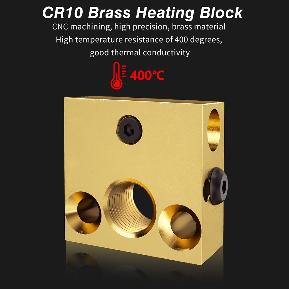 High Quality CR10 Heated Block - Creality Printer K1 review and price