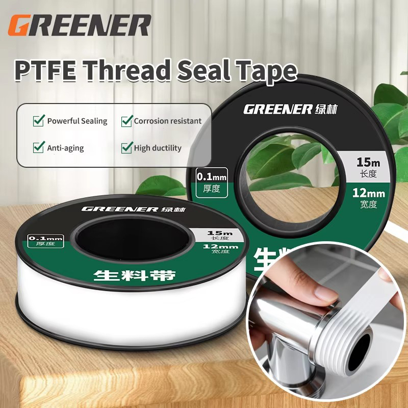 GREENERY 15m Plumbing Sealant  - Ptfe Tape Thread review and price