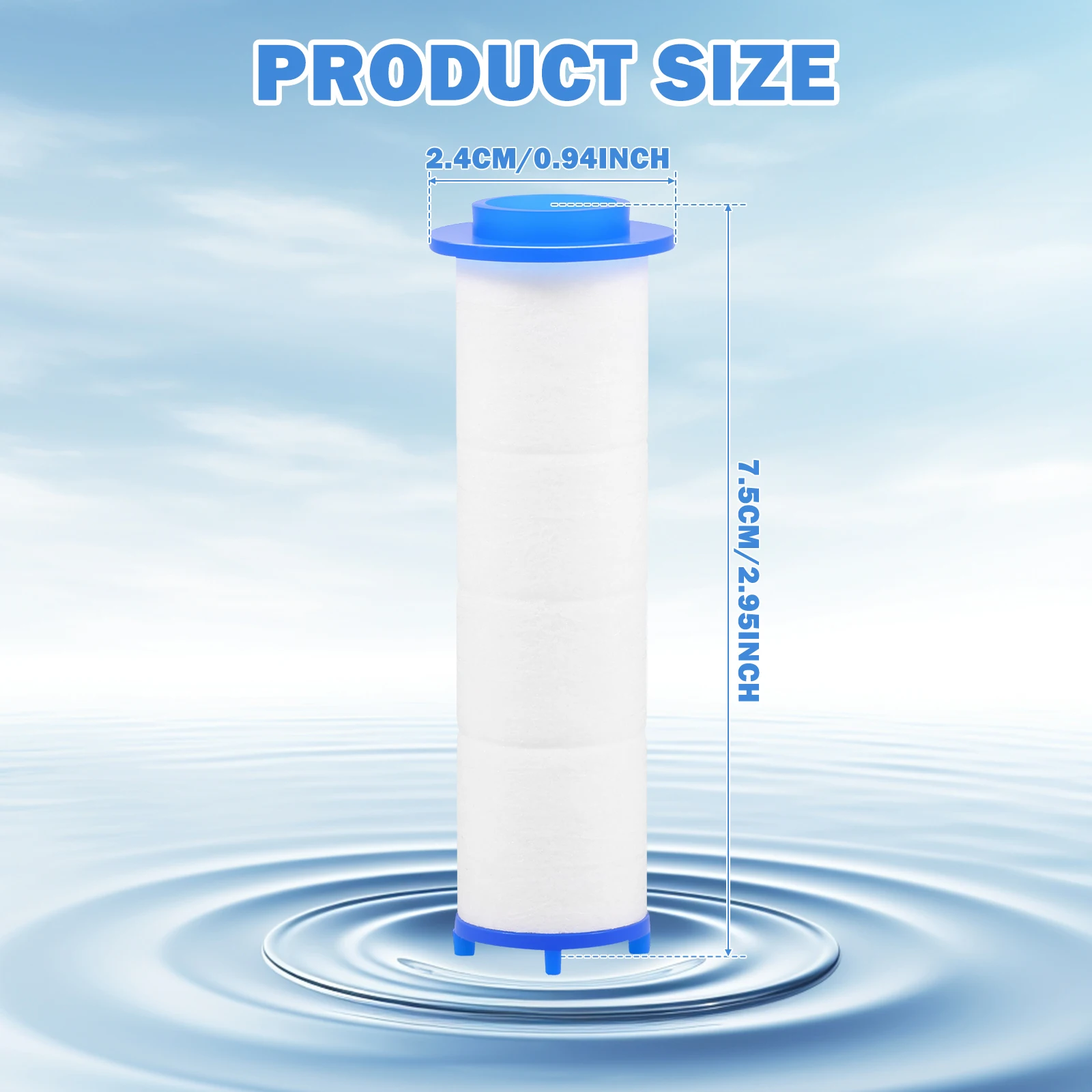 20Pcs Shower Head Filter PP Co - Shower Valve Cartridge review and price