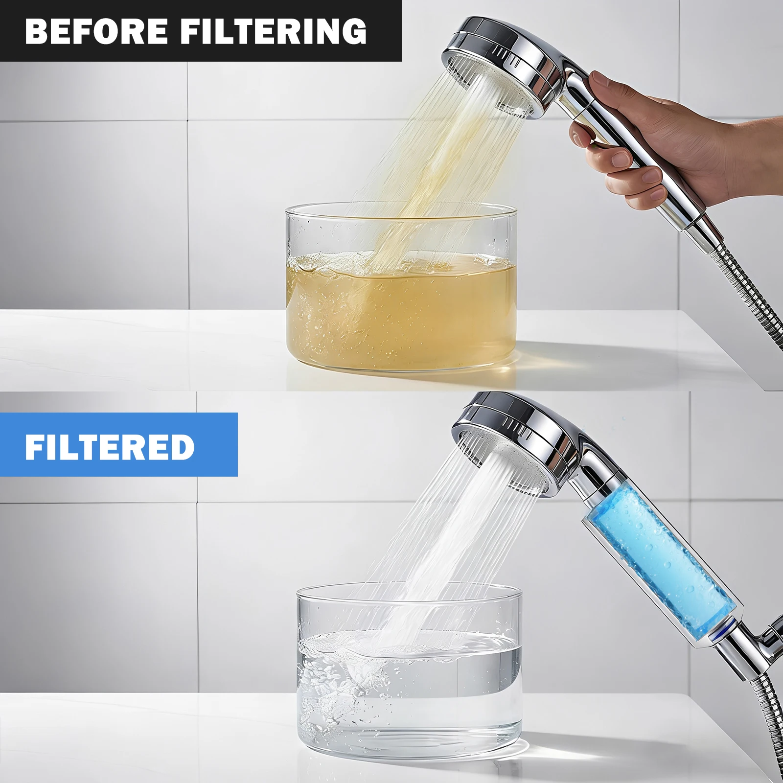 20Pcs Shower Head Filter PP Co - Shower Valve Cartridge review and price