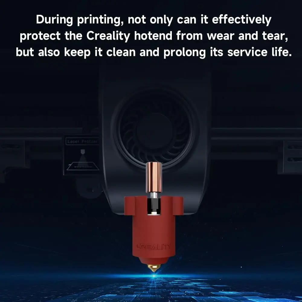 Creality Silicone Sock Hotend  - Creality Printer K1 review and price