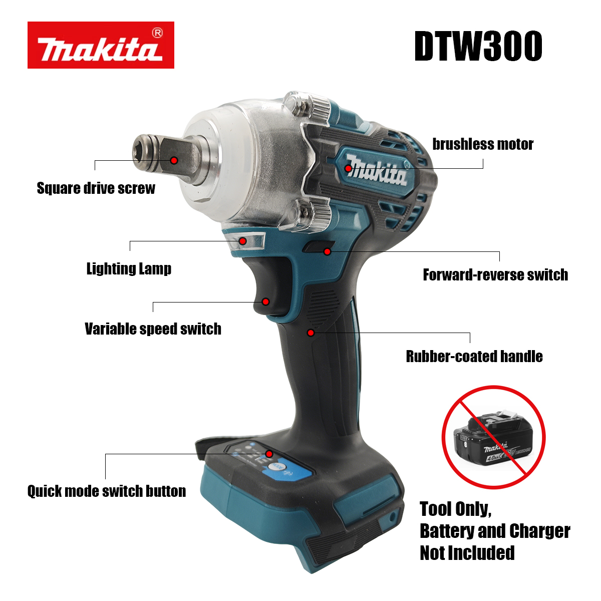 Makita DTW300 Brushless Cordle - Makita Drill Dtw300 review and price